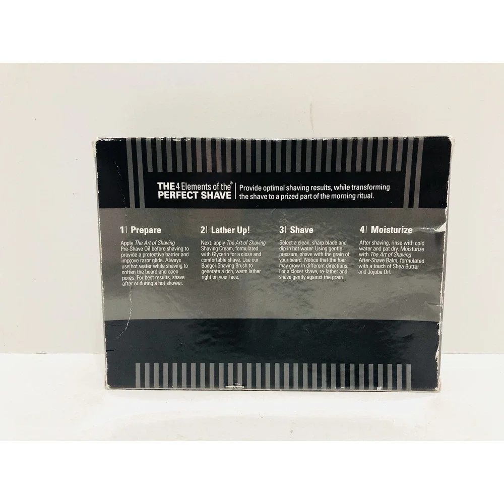 The Art of Shaving 4 Elements Of The Perfect Shave Unscented Travel Kit 4 pc Set